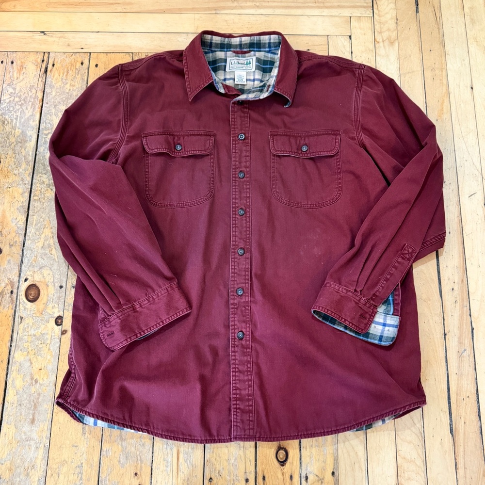 L.L. Bean Classic Fit Heavyweight Button Down